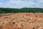 Ron Coleman Mining Top Of Open Dig Site