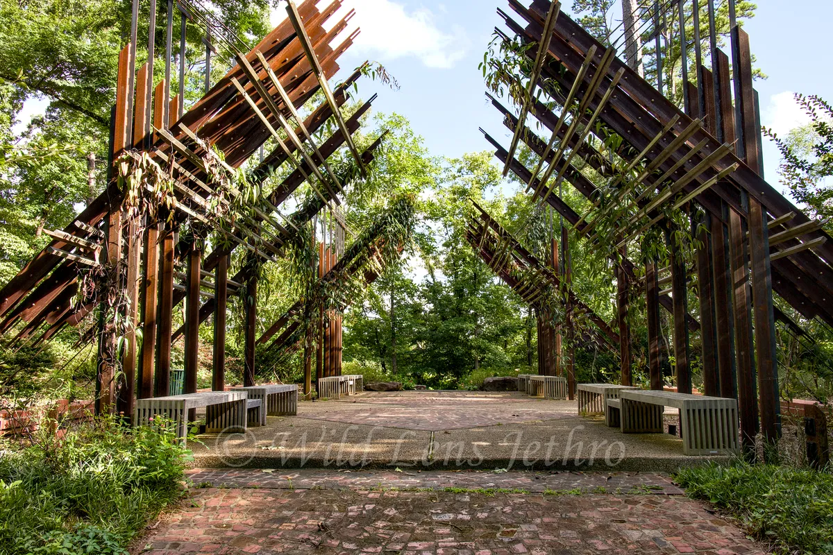 Garvan Woodland Gardens Wood Arch
